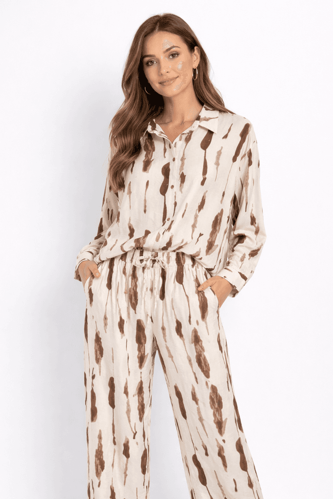 Blue Day's Women's Two Piece Set - Light Brown (38)