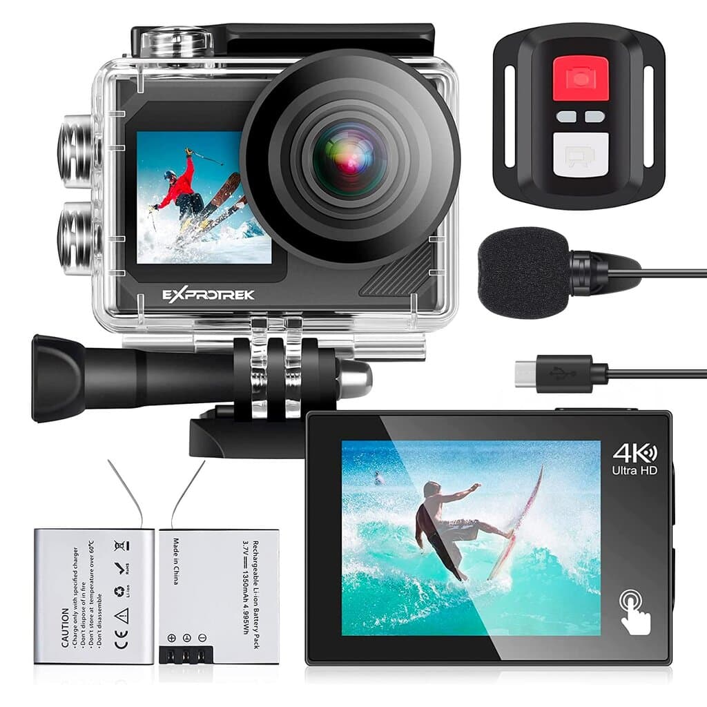 4K Waterproof Action Camera