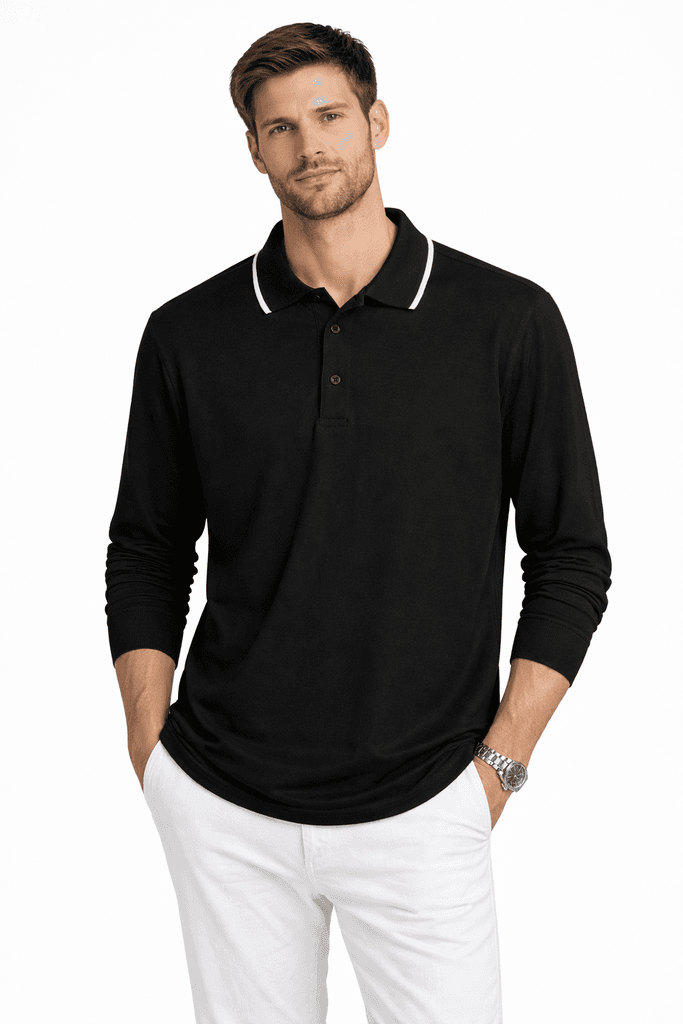 Coal City Men's Cotton Blouse - Black (36)