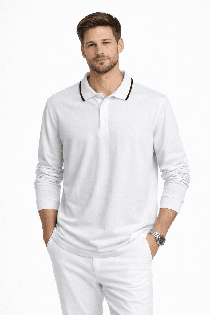 Coal City Men's Cotton Blouse - White (36)