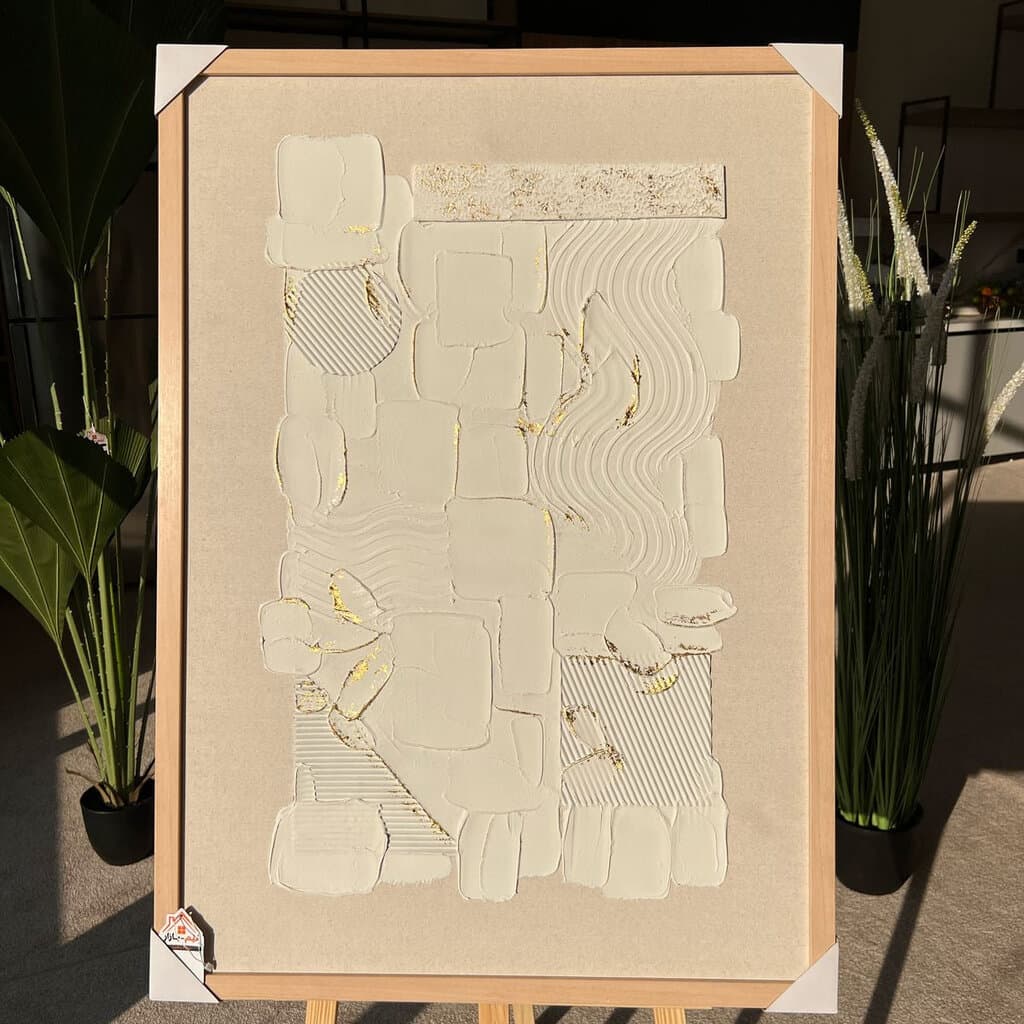 100x70 Hand Painted Gorgeous Arts with Frame 3