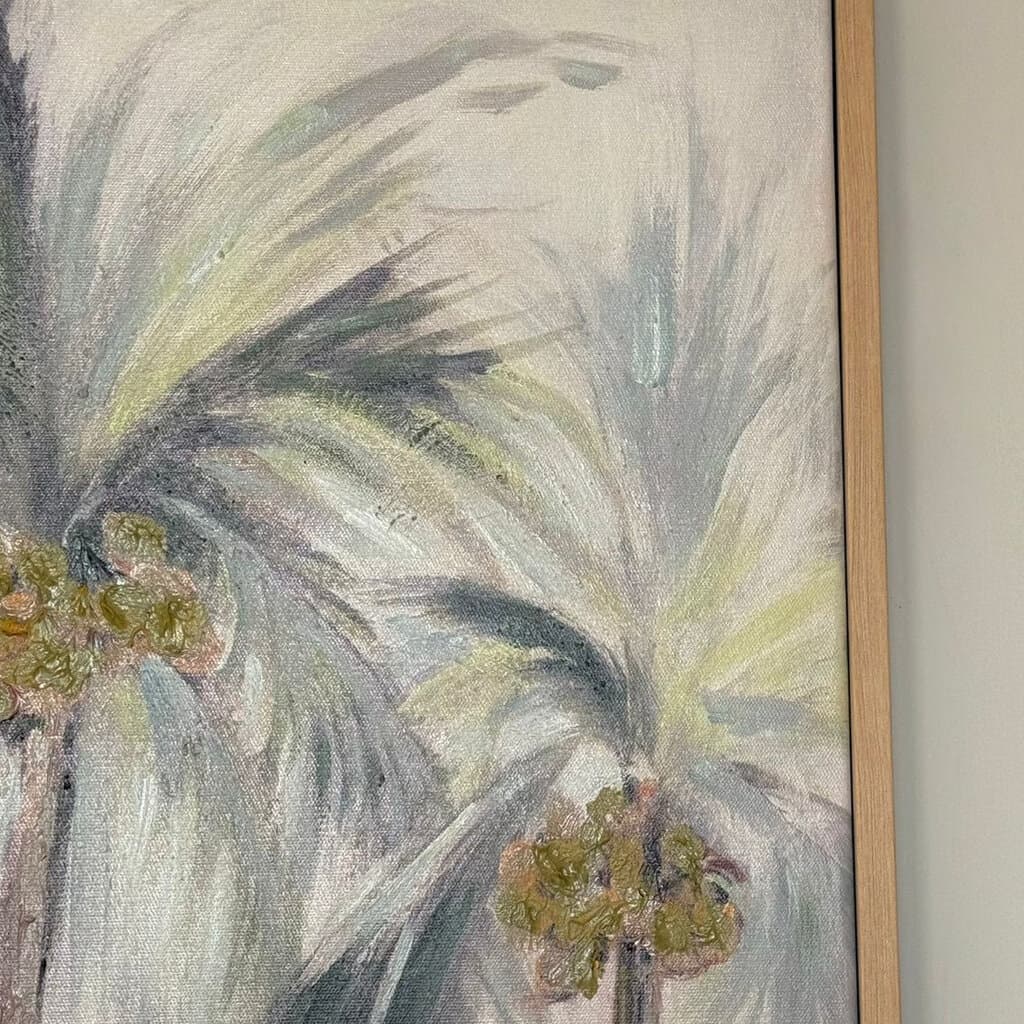90x60 Hand Painted Gorgeous Arts with Frame 3