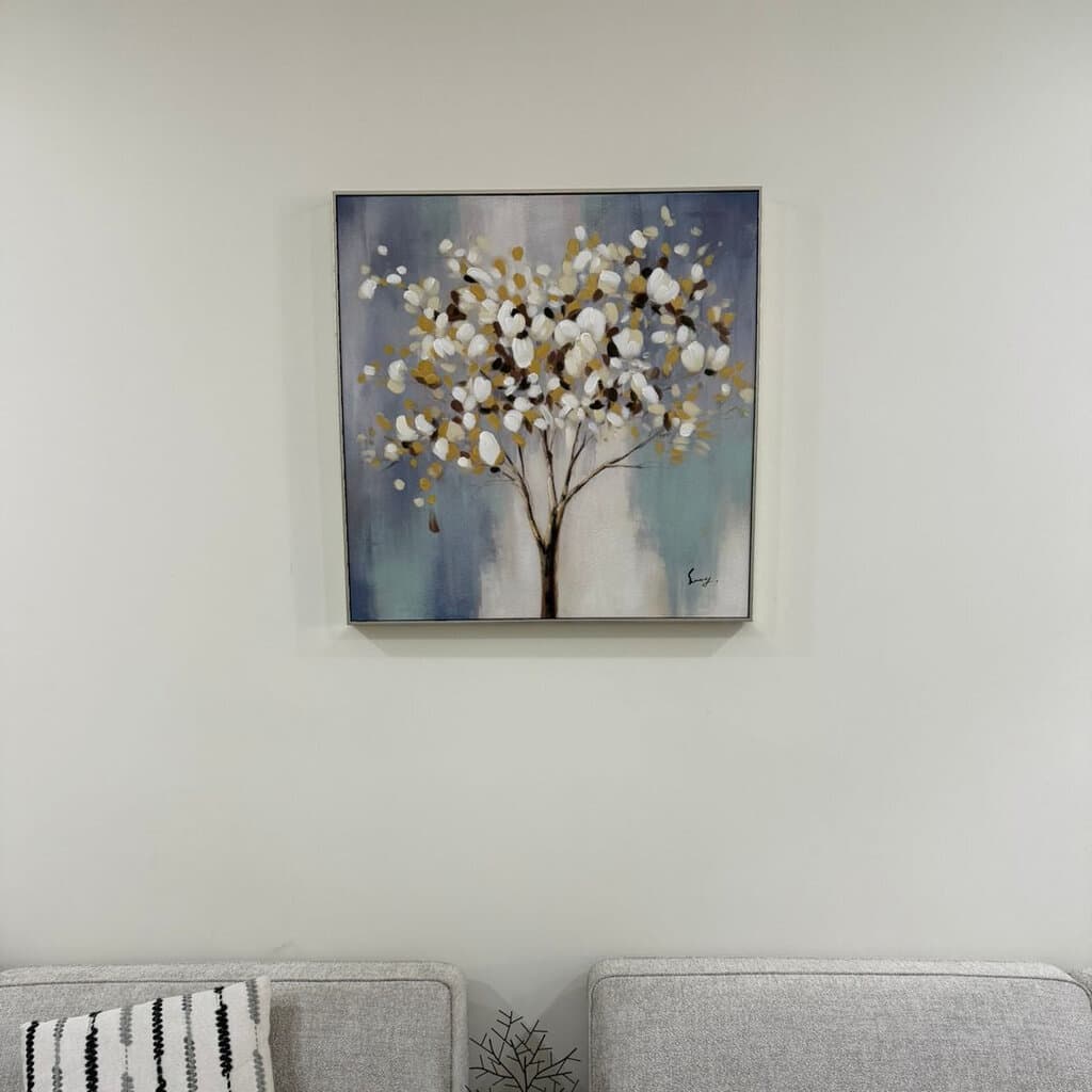 80x80 Hand Painted Gorgeous Arts with Frame 1