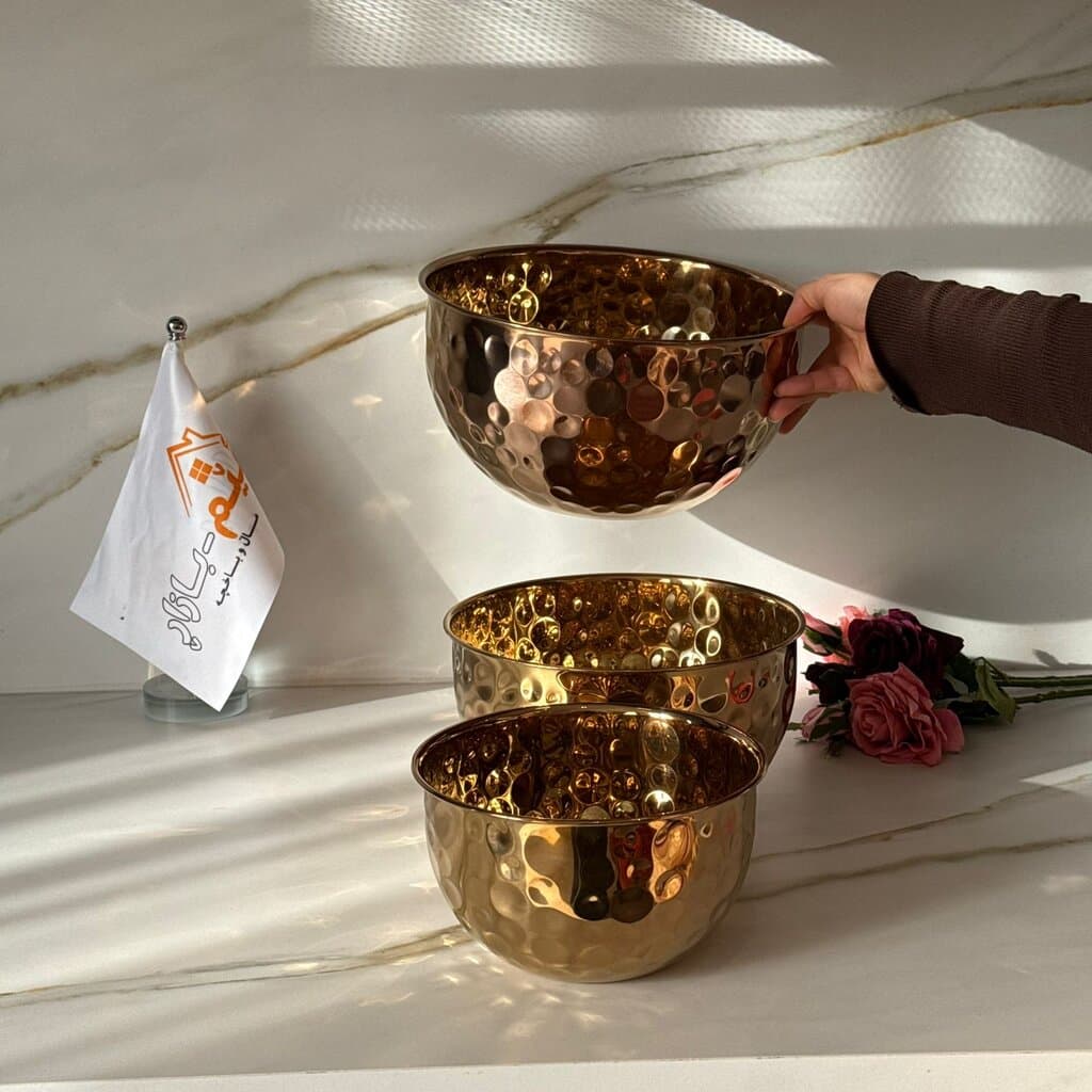 Bronze Aura Hammered Bowl 6