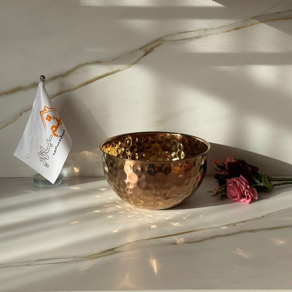 Bronze Aura Hammered Bowl 1