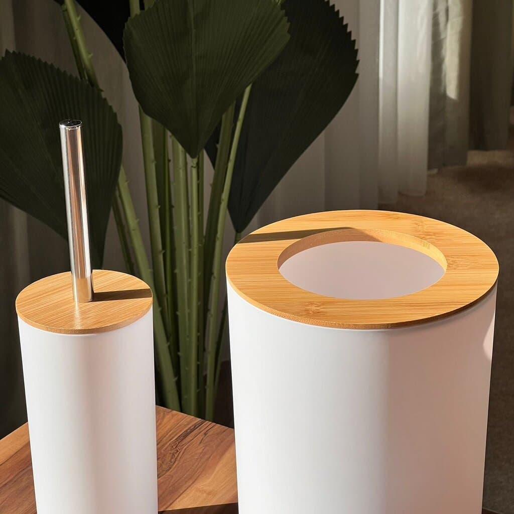 6 PCS Modern Round Bathroom Accessories Set 10