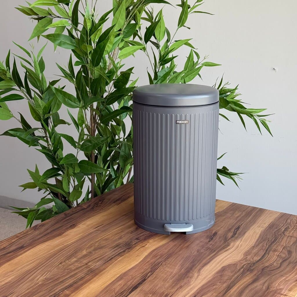 Dual-Action Pedal & Press Waste Bin – 2 Sizes 25