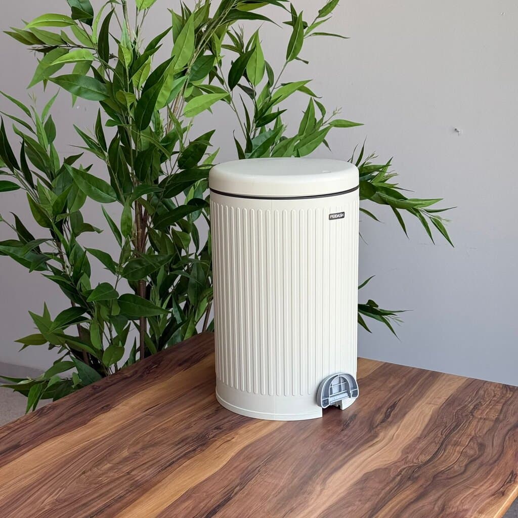 Dual-Action Pedal & Press Waste Bin – 2 Sizes 26