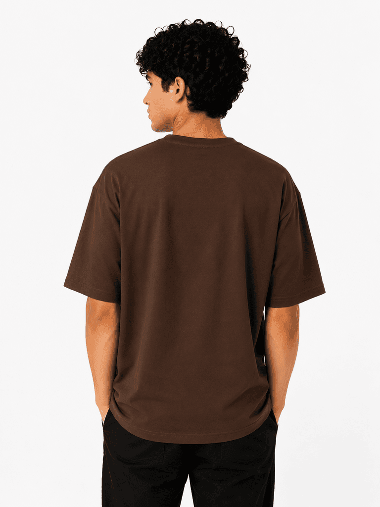 U.S. Polo Assn. Men's Classic Pure Cotton Crew Neck T-Shirt - Brown (M) 2