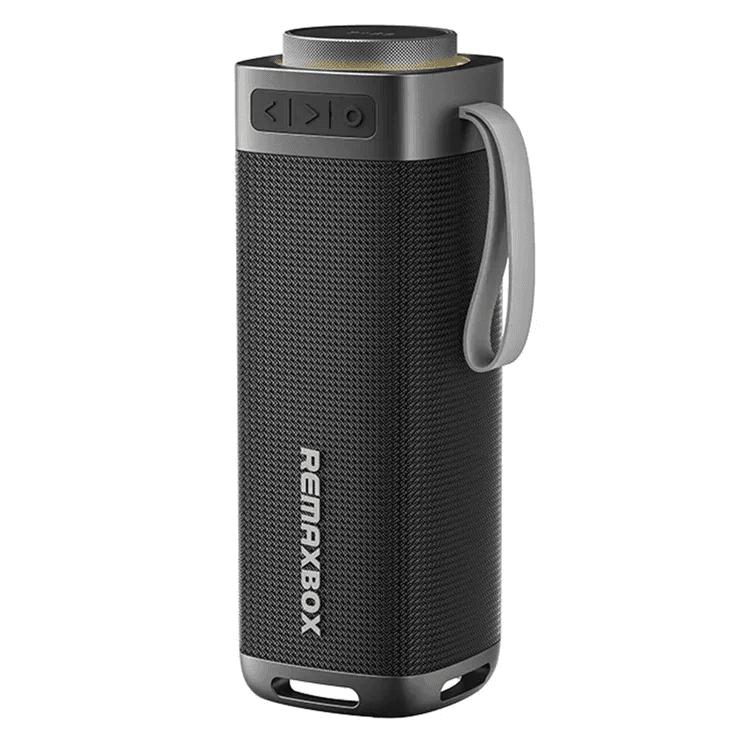 Remax RB-M22 Portable Bluetooth Speaker Wireless, Rechargeable, HIGH-POWER Audio - RB-M22 (Black) 1
