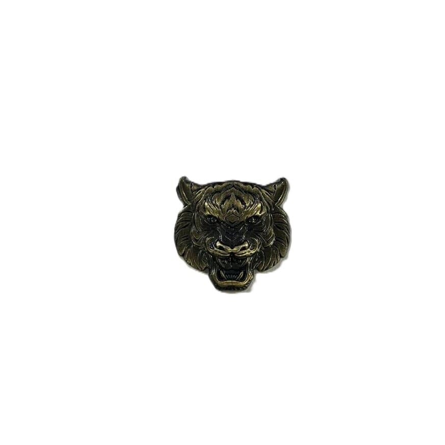 Tiger Angry Metal Sticker